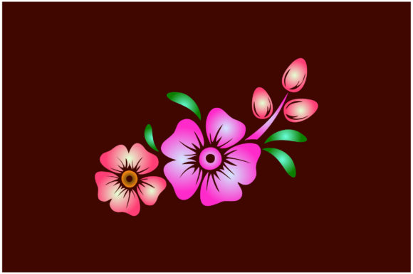 Exotic Flower Graphic Templates