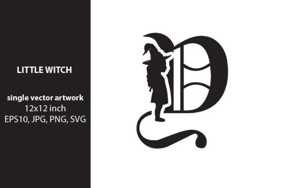 Little Witch - Monogram Letter Y: Graphics & Icons for Local Branding
