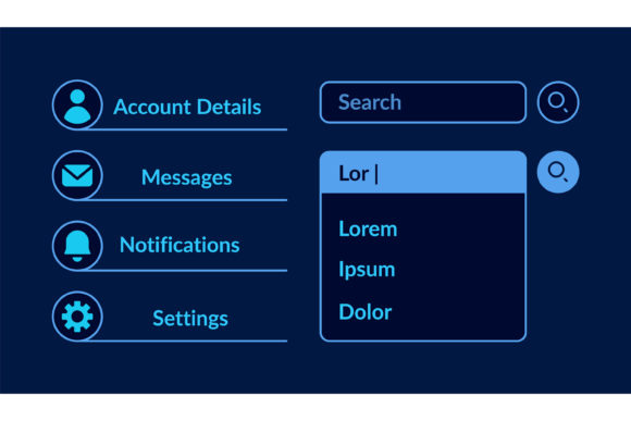 Online Banking Account Settings UI Kit: Graphics & UX/UI Kits