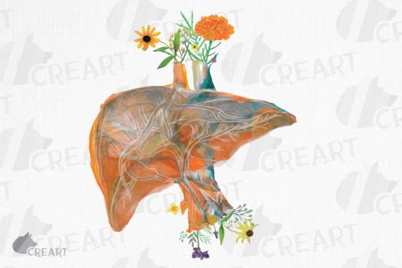 Prairie Flowers Blooming Liver Decor Graphics